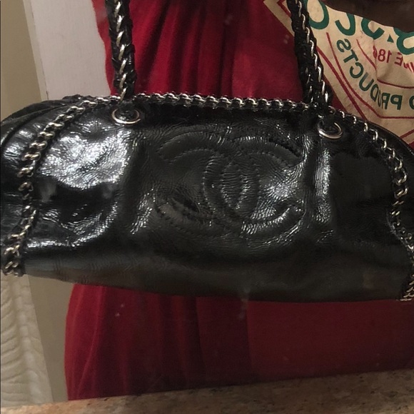 CHANEL Bags Authentic Chanel Patent Leather Bag Poshmark